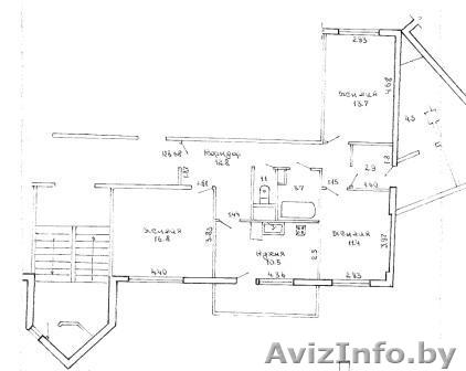 3-ёх комнатная квартира  - Изображение #1, Объявление #110319