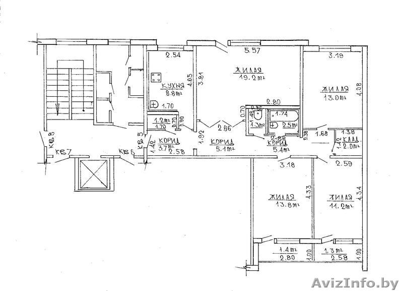 СРОЧНО.Продажа 4-х комн. квартиры  - Изображение #1, Объявление #675255