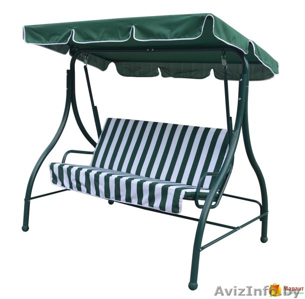садовая качеля 3-х местная - Изображение #1, Объявление #1285248