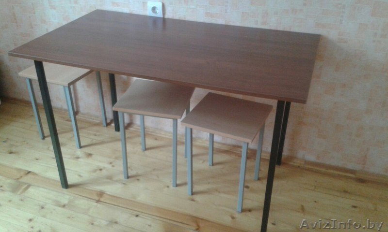 Стол обеденный и табурет с доставкой в Слониме - Изображение #1, Объявление #1471089