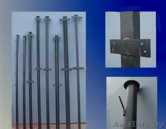 Металлические столбы для заборов с доставкой по всей республике. - Изображение #1, Объявление #1477431