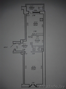 1-комнатная в Колодищах
