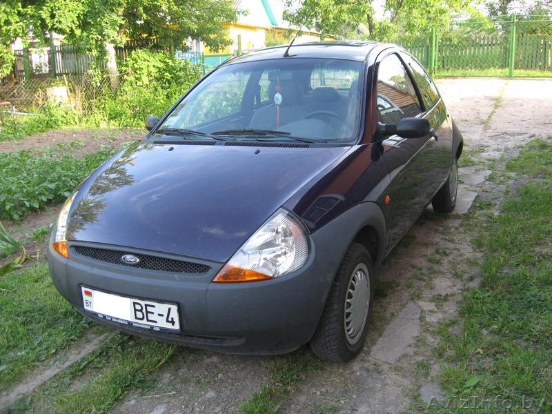 Форд Ка, 1998 год, 1,3 бензин, баклажан, 5 КПП - Изображение #1, Объявление #290034
