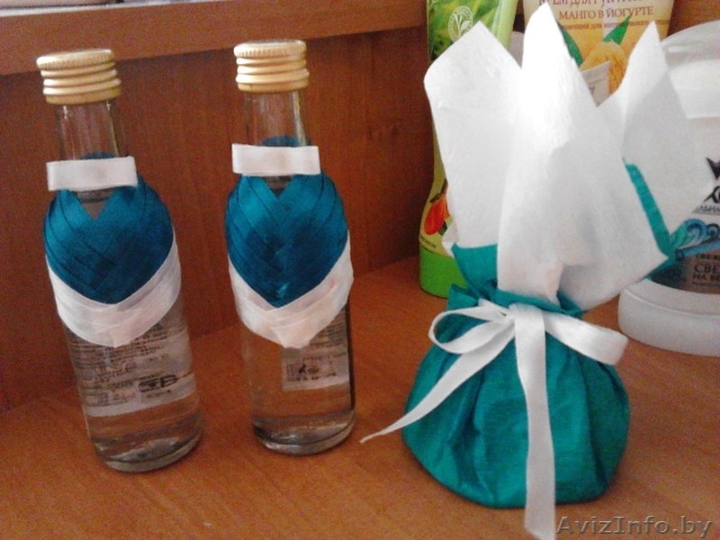 Украшение свадебных бутылок шампанского - Изображение #5, Объявление #1134494